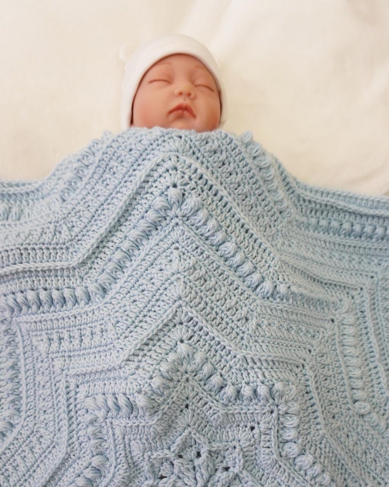 Sky Star Blanket Crochet Pattern