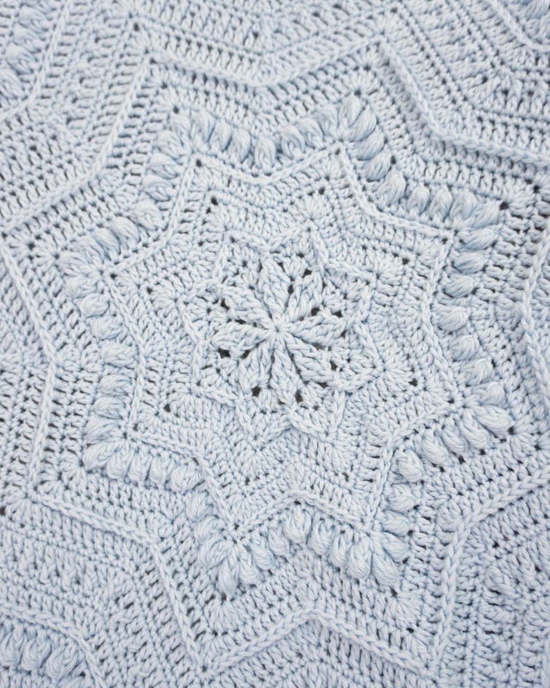 Sky Star Blanket Crochet Pattern