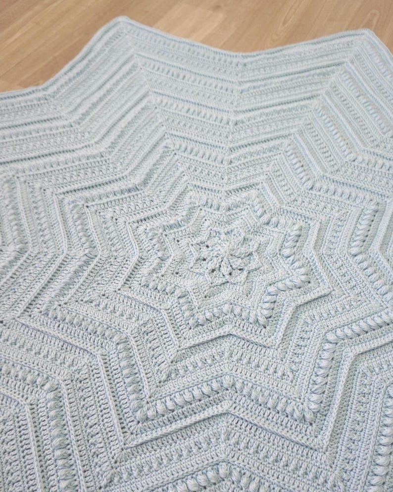 Sky Star Blanket Crochet Pattern