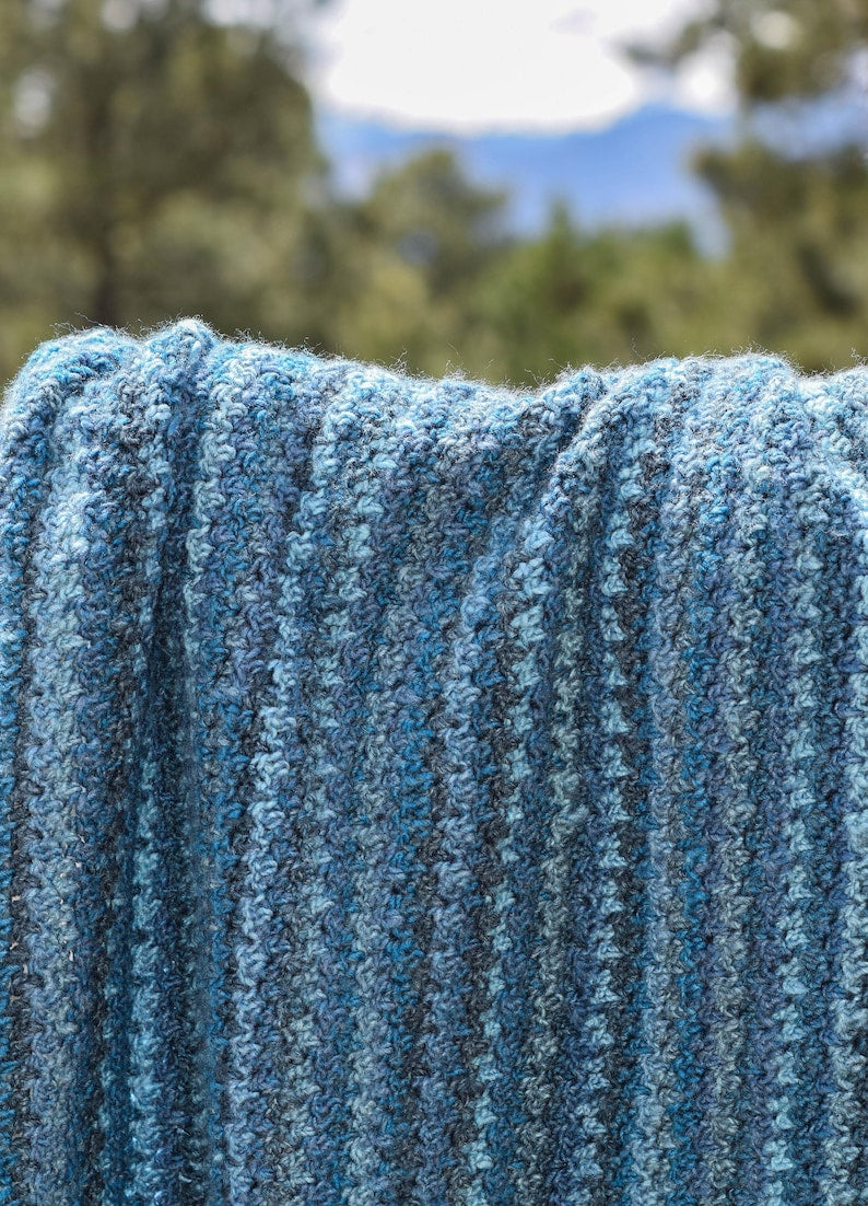 Blue Ridge Blanket Crochet Pattern