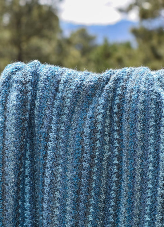 Blue Ridge Blanket Crochet Pattern