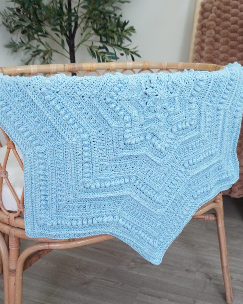 Sky Star Blanket Crochet Pattern