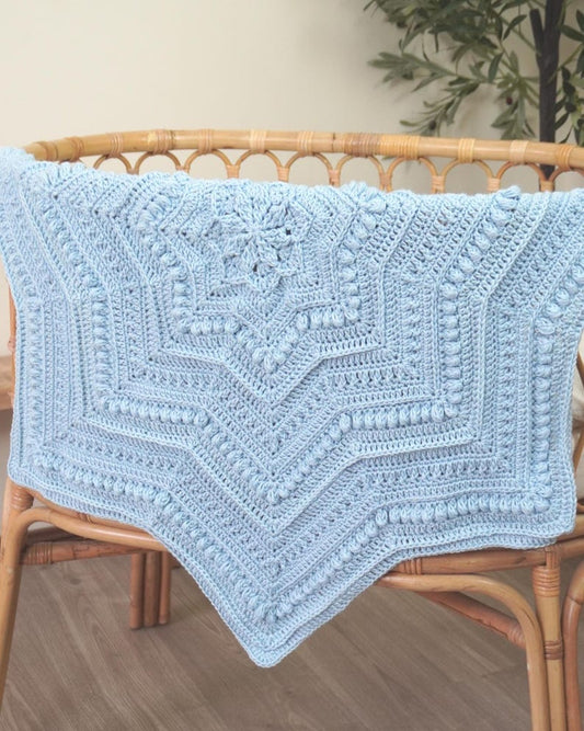 Sky Star Blanket Crochet Pattern