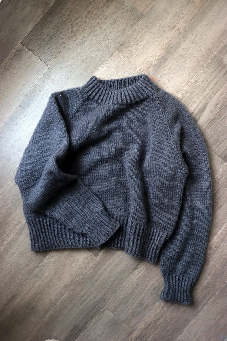 Stormcloud Sweater Knitting Pattern