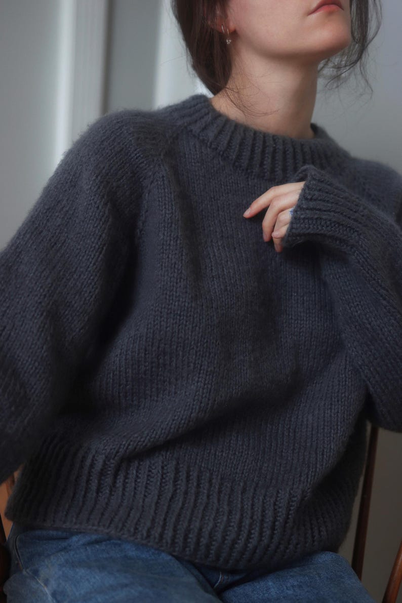 Stormcloud Sweater Knitting Pattern