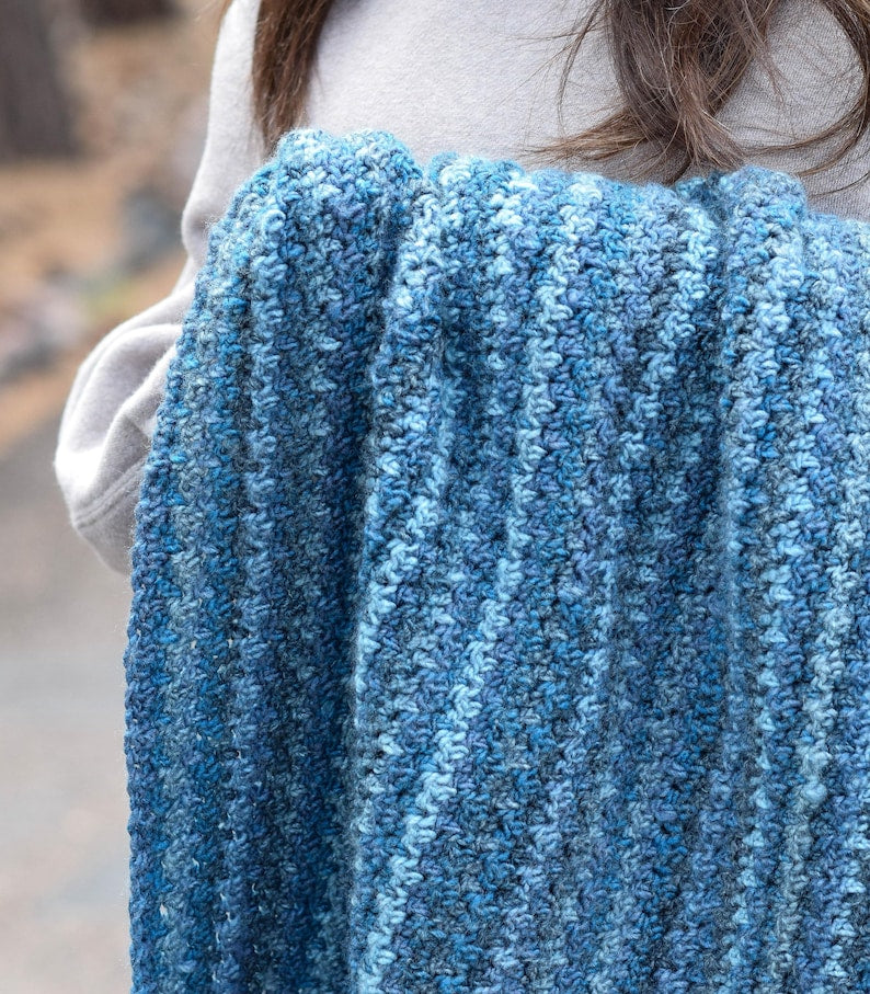 Blue Ridge Blanket Crochet Pattern