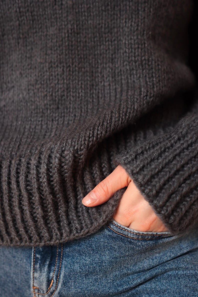 Stormcloud Sweater Knitting Pattern