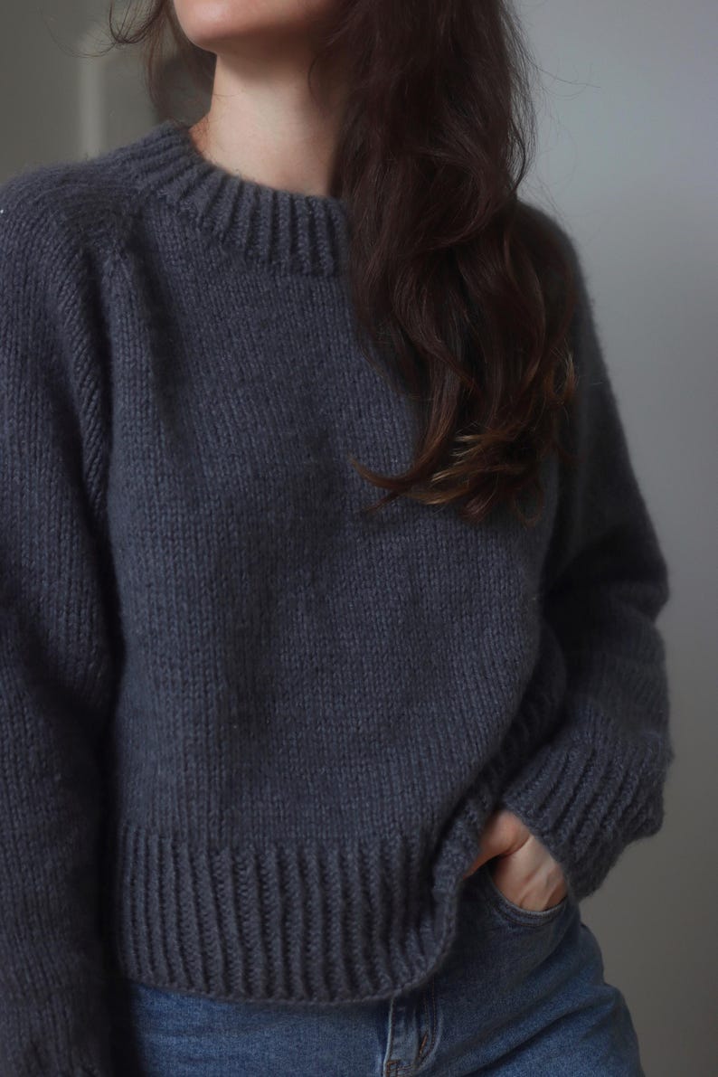 Stormcloud Sweater Knitting Pattern