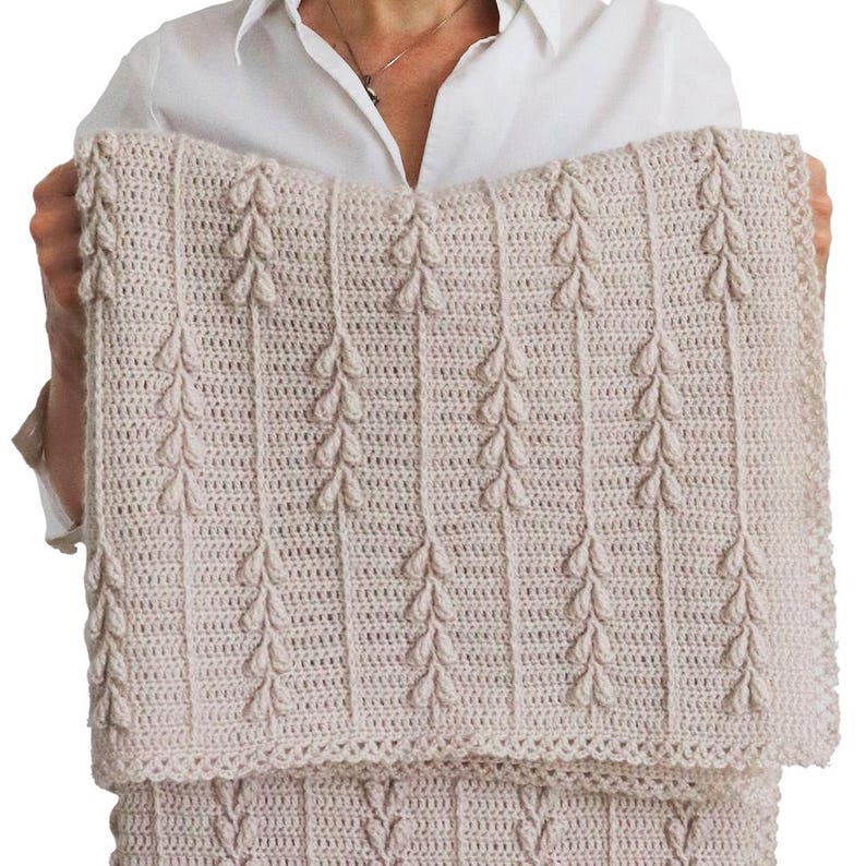 Whispering Vines Blanket Crochet Pattern