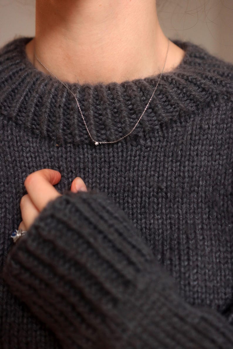 Stormcloud Sweater Knitting Pattern
