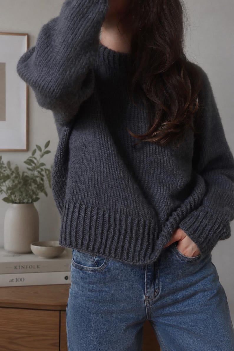 Stormcloud Sweater Knitting Pattern