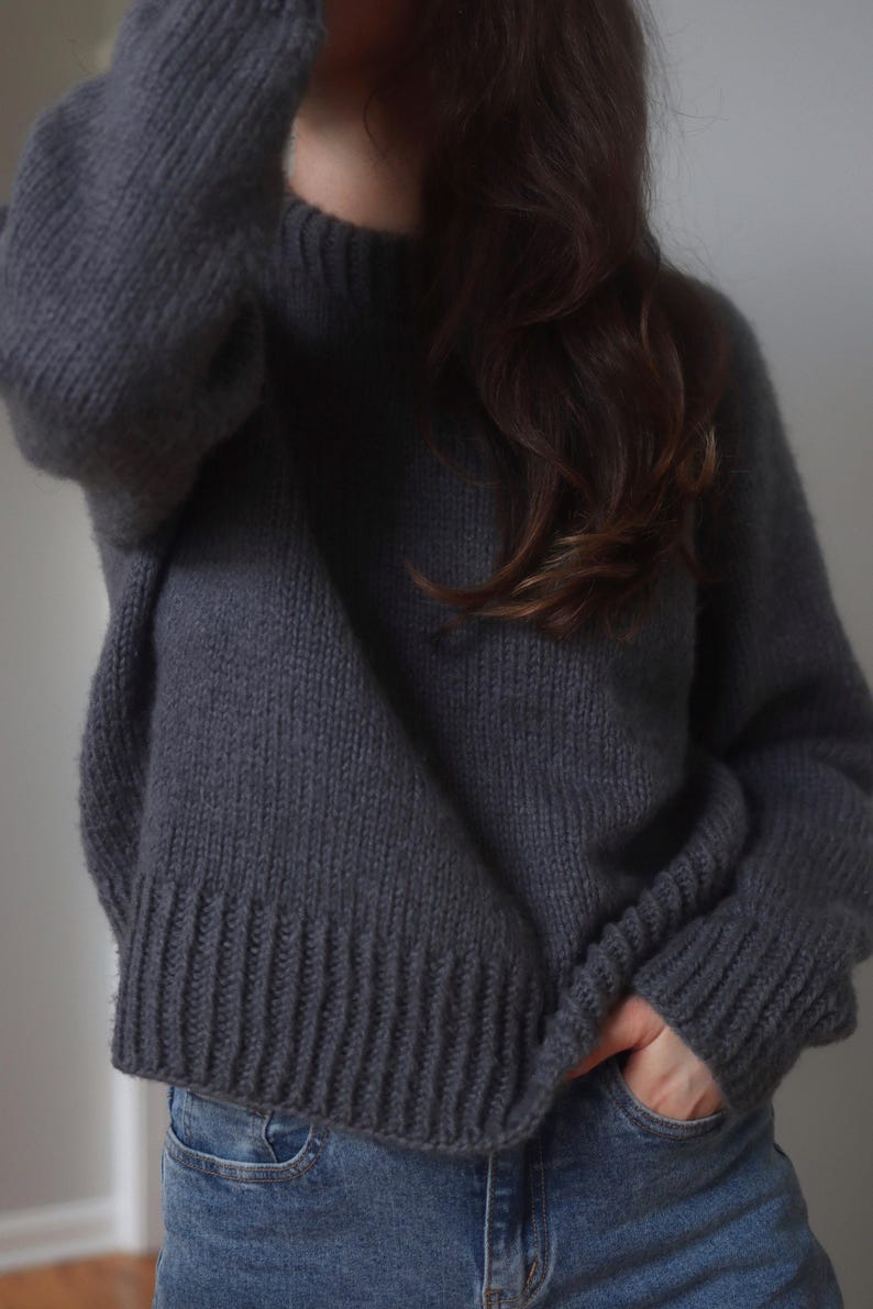 Stormcloud Sweater Knitting Pattern