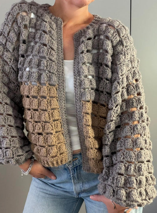 Oakstone Cardigan Crochet Pattern