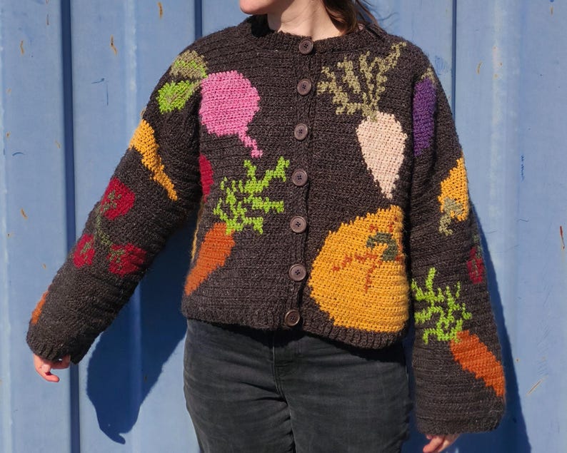 Bounty Cardigan Crochet Pattern