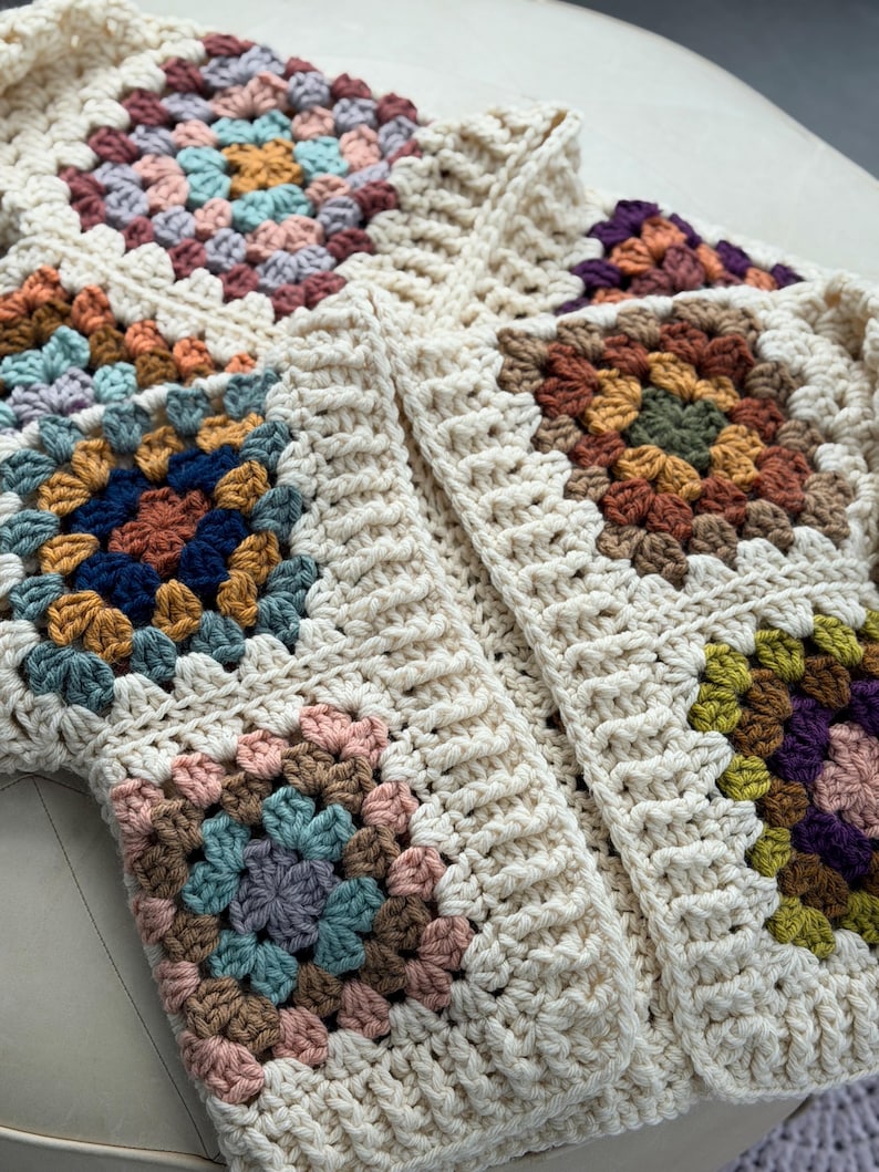 Sunset Cardigan Crochet Pattern