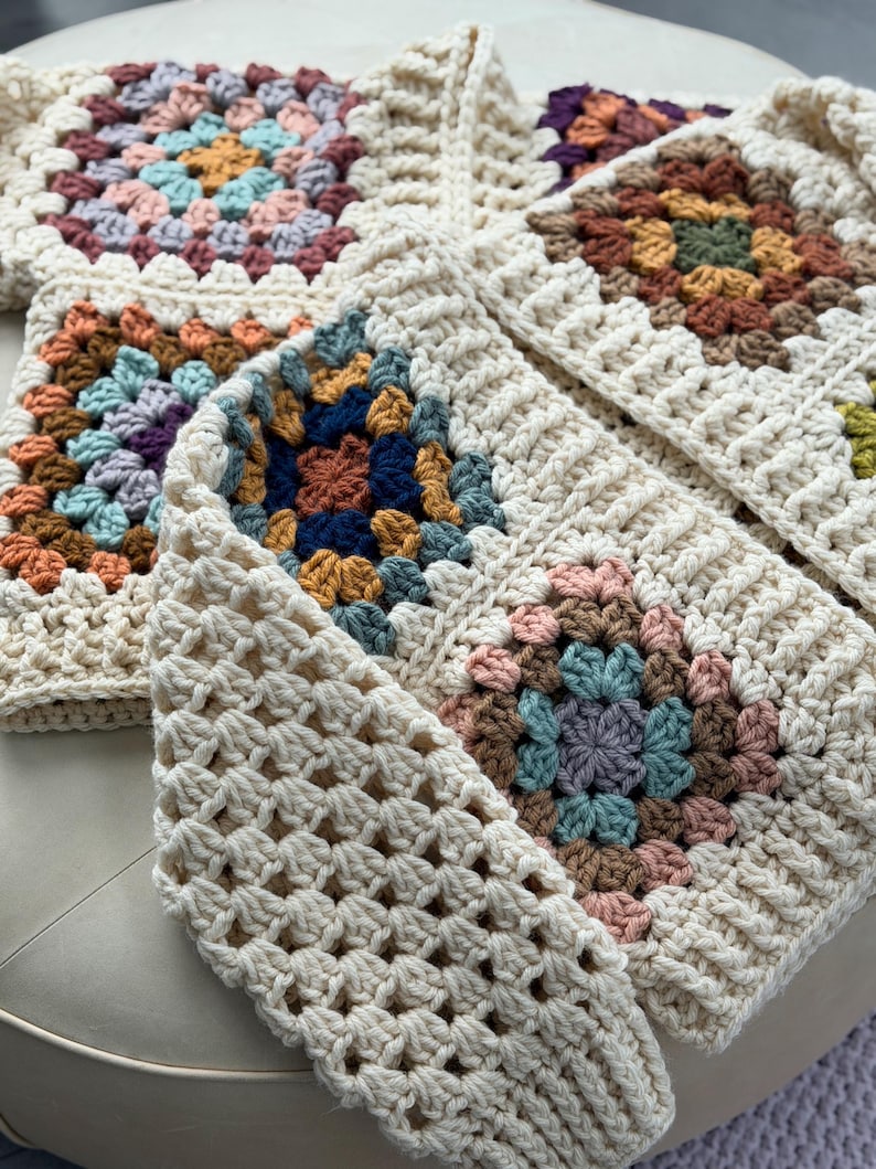 Sunset Cardigan Crochet Pattern