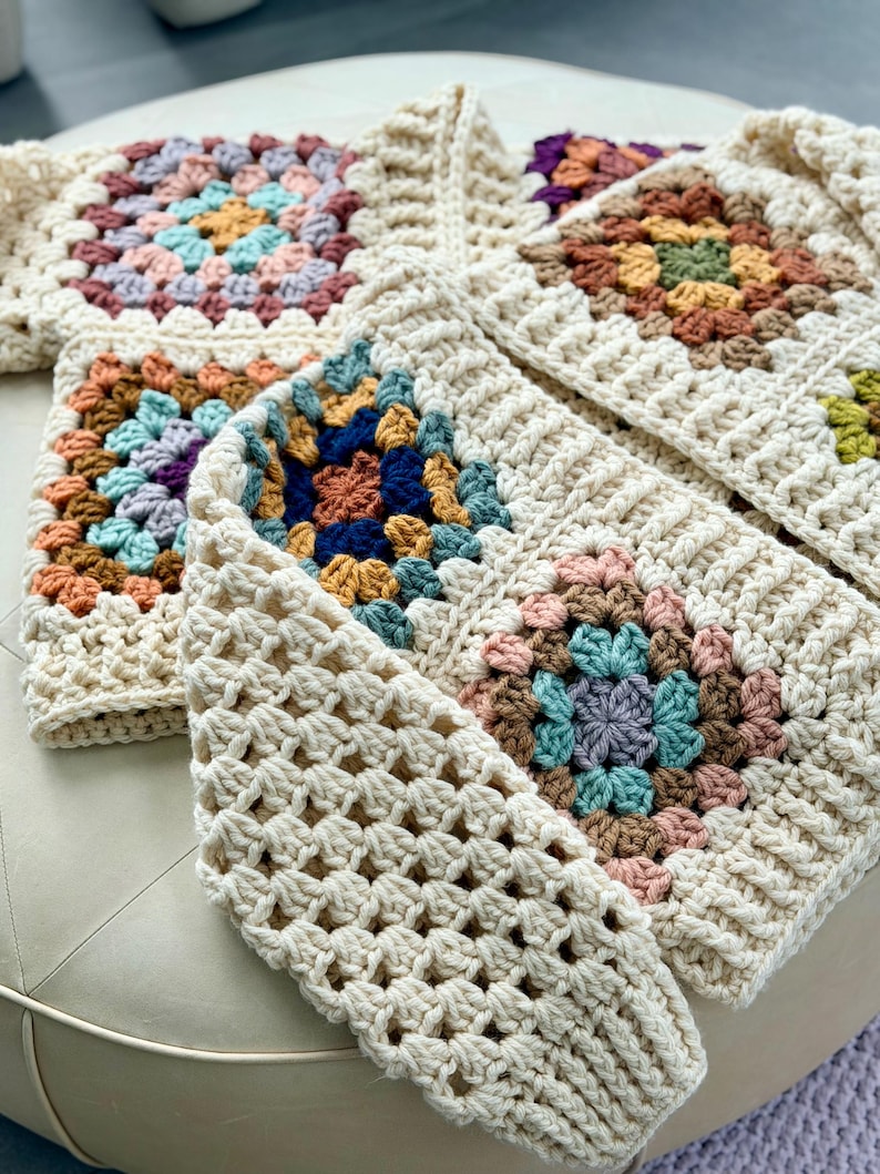 Sunset Cardigan Crochet Pattern