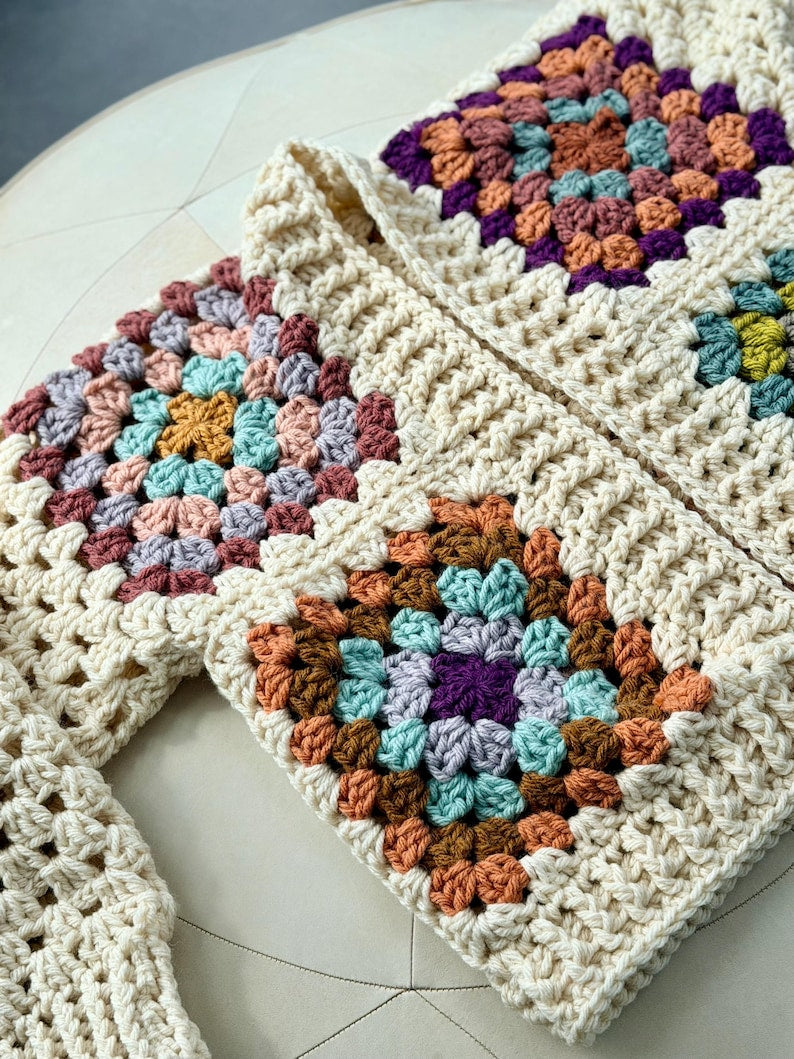 Sunset Cardigan Crochet Pattern