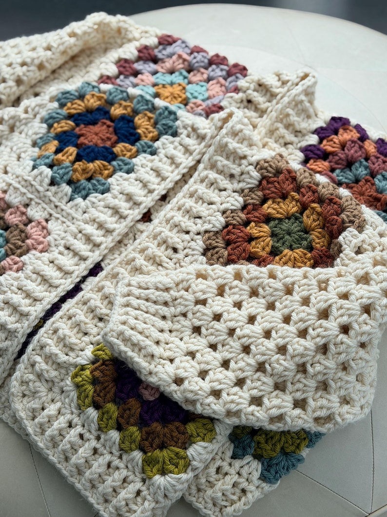 Sunset Cardigan Crochet Pattern