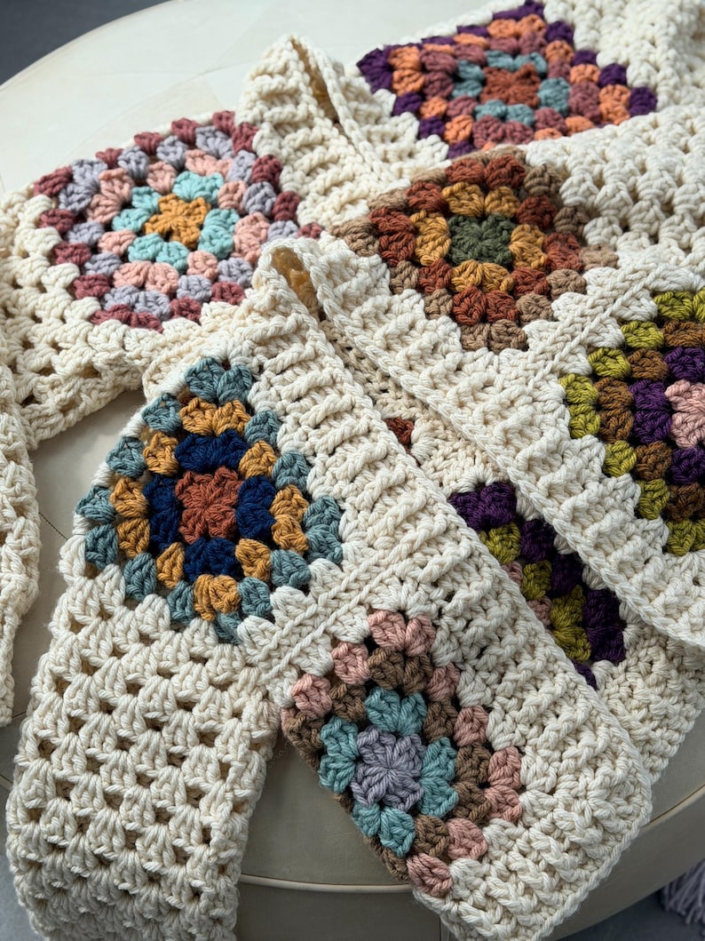 Sunset Cardigan Crochet Pattern