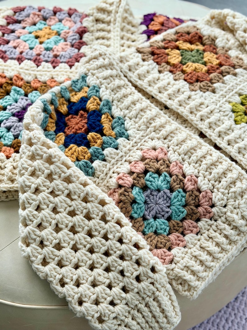 Sunset Cardigan Crochet Pattern
