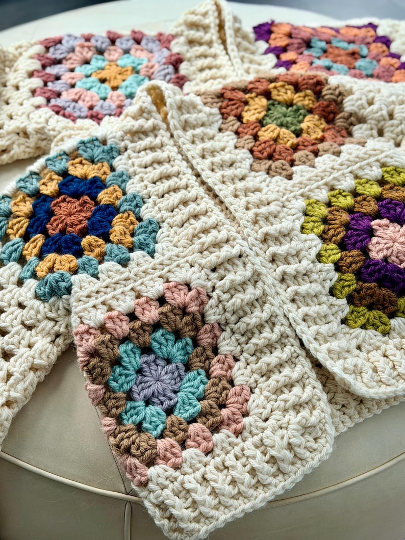 Sunset Cardigan Crochet Pattern